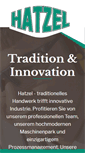 Mobile Screenshot of hatzel.de